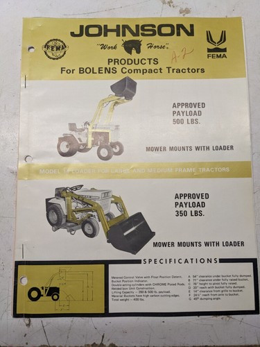 Johnson work horse loader - johnson,
