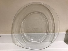 Pyrex Vintage Clear Glass Pie DESSERT Dish/Plate 10” x 1” Deep   No Chips/Cracks