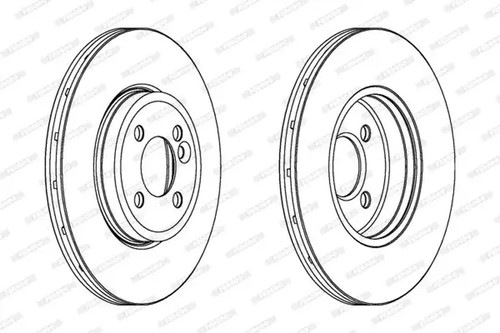 Brake disc vented - brake,