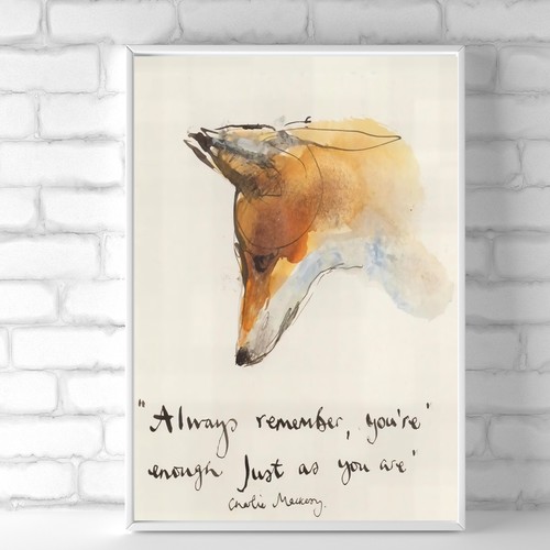 You are enough poster quote - you,