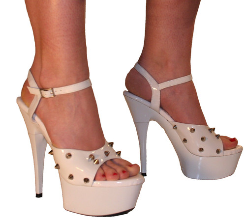 Sandals white patent - sandals,