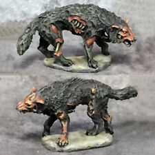 Reaper Dark Heaven Legends 03736 Dread Wolves Wild Animal Hound Dog Dire Wolf