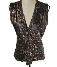 Jig Saw 100% Silk Sleeveless