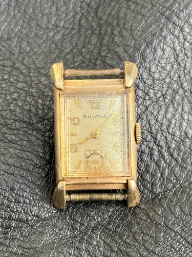 Bulova vintage art deco - art, 10k