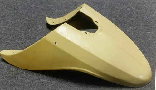 Lambretta front mudguard - front,