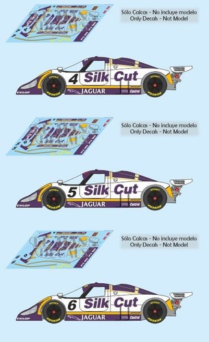 Decals jaguar xjr mans - decals, 8