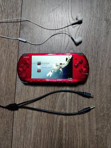 Sony psp 3000 radiant red - psp,