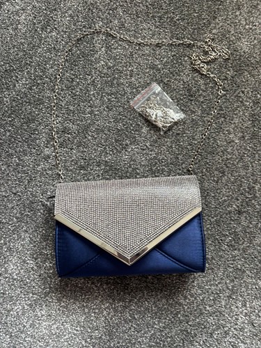 Navy and sparkle quiz - quiz, bag
