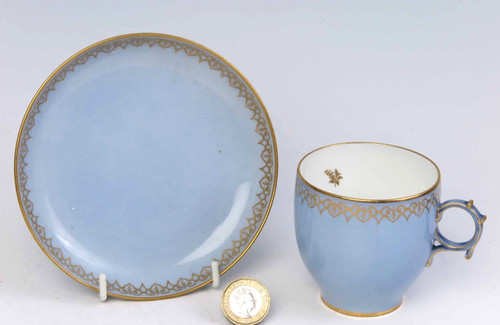 Sevres pale powder blue cup - sevres,