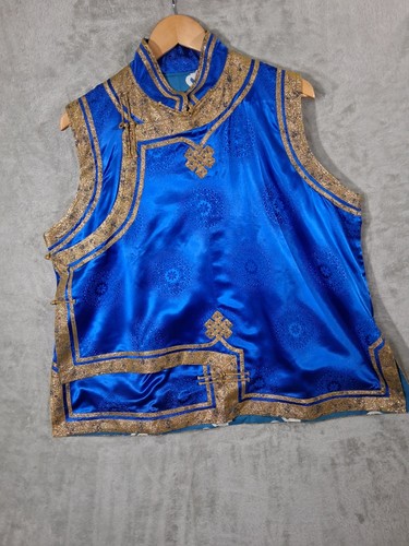 Custom mongolian deel vest - custom,