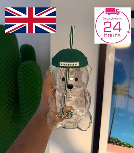 Starbucks barista bear glass - barista,
