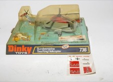 Dinky 736 Budesmarine Sea King helicopter, Mint in Good Original Bubble Pack