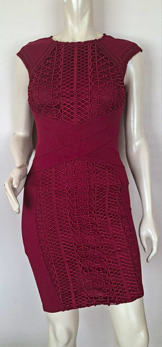 Lipsy burgundy lace panel - lipsy,