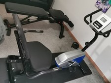 Marcy Azure RB1016 Recumbent Exercise Bike with Phone/Tablet Stand