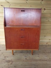 Mid Century Teak Bureau Desk