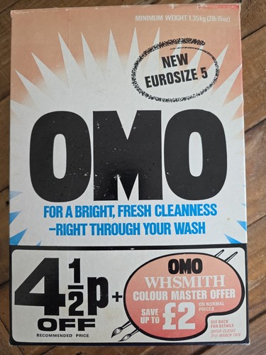 Unopened omo soap powder - unopened,