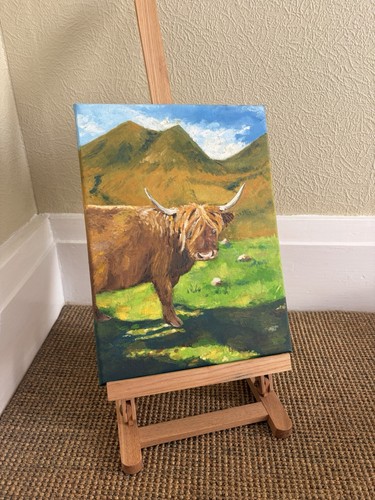 Highland cow print the - print,