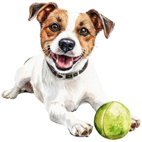 Sticker jack russell - 2x,