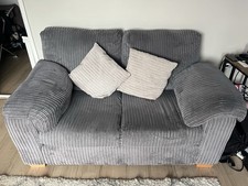 SCS Grey 2 Seater Sofa
