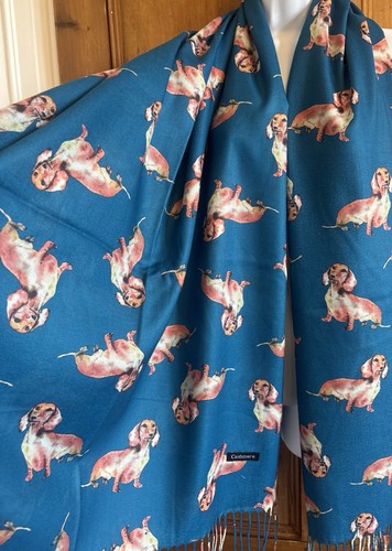 Ladies dog scarf - ladies, dachshund