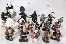 25MM 28MM METAL PAINTED SAMURAI VINTAGE FIGURES WARGAMING LOT SEE DESC