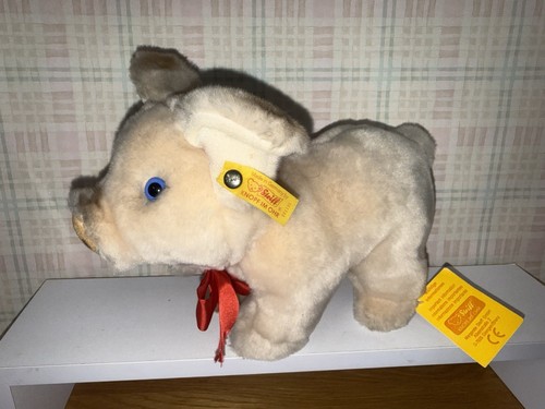 Steiff plush drolly hund pig - drolly,
