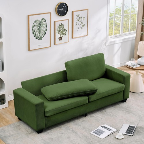 Modern corduroy sofa - modern,