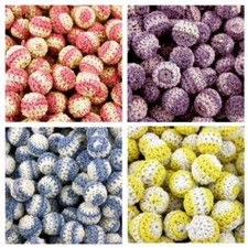 CROCHET WOOL WOVEN FABRIC