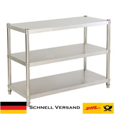 Commercial Catering Table Stainless Steel Kitchen Work Prep Table 80X40CM