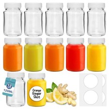 Heftman small glass bottles - small,