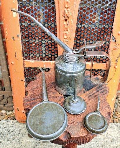 Vintage wesco oil can - oil, and