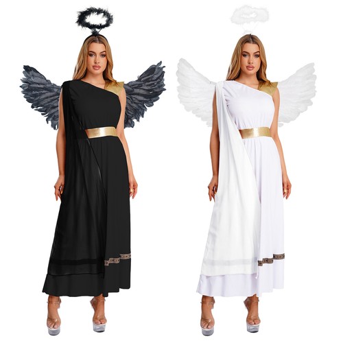 Womens halloween angel - halloween,