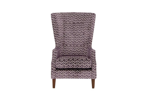 Viola fabric accent armchair - fabric,