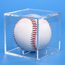Acrylic Tennis Ball Cases Baseball Display Stands Softball Storage Boxes