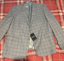 Grey Windowpane Men’s 3
