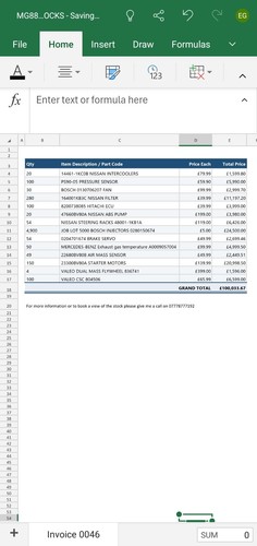 Job lot stocks - job, vehicle