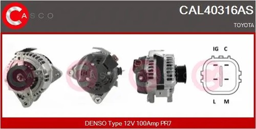 Alternator fits toyota rav 4 - fits:,