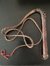 Leather Plaited Horse Riding