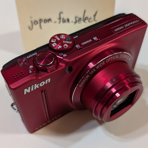 Nikon coolpix s8200 red - nikon,
