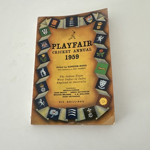 Playfair cricket annual 1959 - playfair,