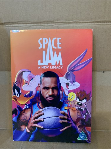 Space jam new legacy dvd - new,