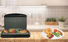 George Foreman Medium Fit Grill Griddle Toastie Hot plate Panini BBQ 1630W 25810