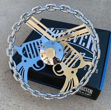 13" Chrome Chain Steering