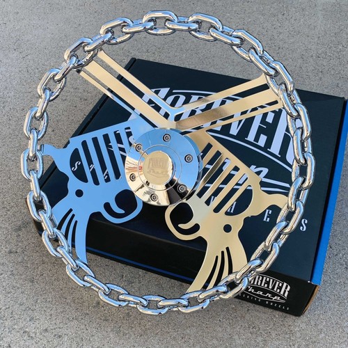 Chrome chain steering - 13",