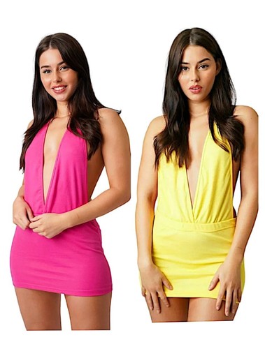 Womens micro mini dress - mini,