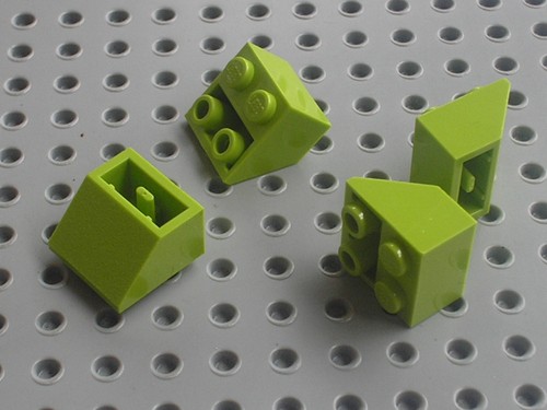 Lego lime slope - lego, 45