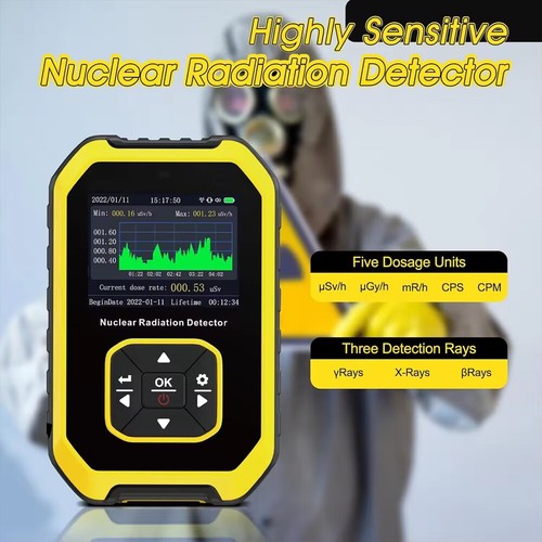 Nuclear radiation detector - detector, gm