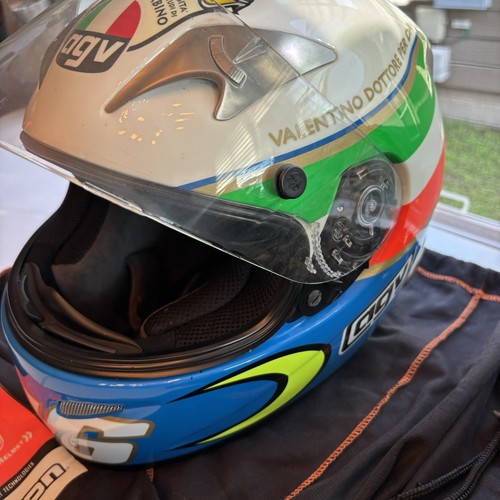 Agv tech helmet featuring - ti-tech,