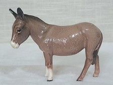 Beswick Detailed Natural Brown Grey Gloss Jenny (Donkey)  1364B