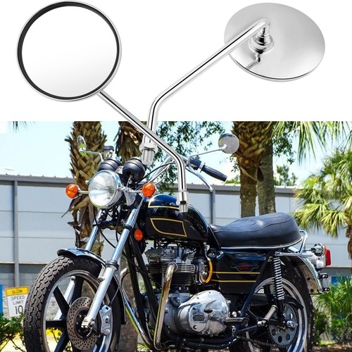 2x10mm round moto rearview - round,